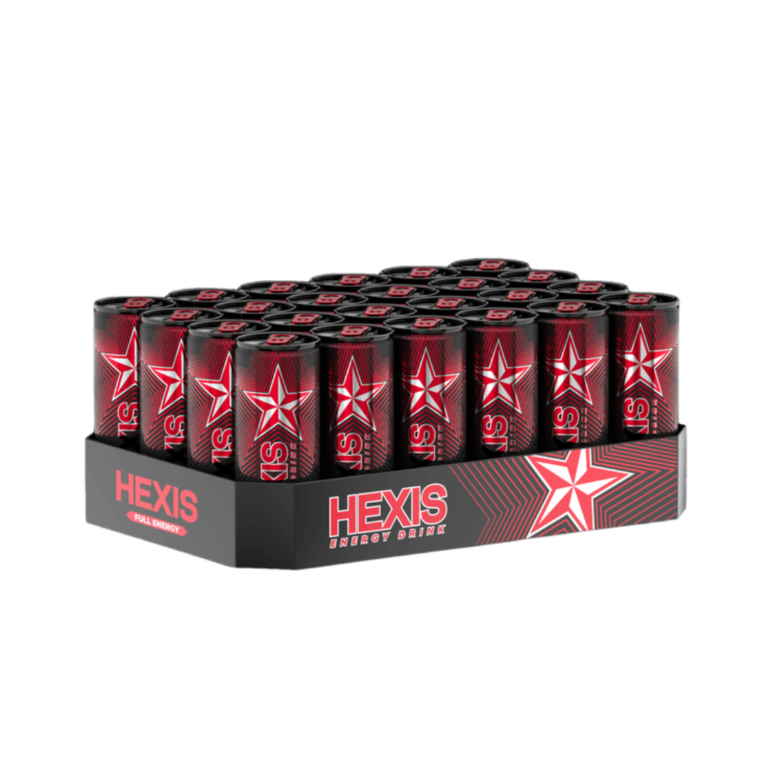 24 Canettes HEXIS Energy