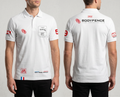 Polo blanc BODYFENCE CLM 24h du Mans
